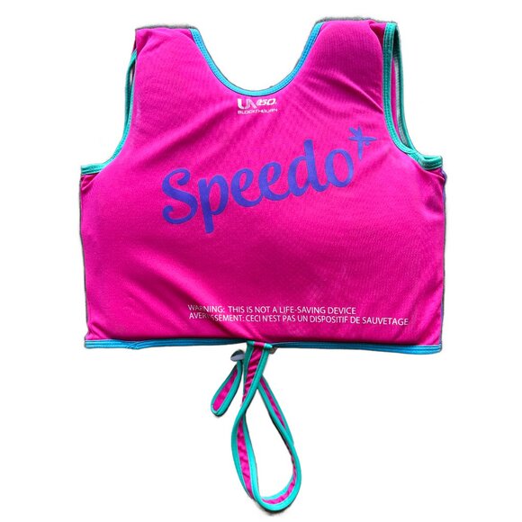 Speedo Kids' Begin to Swim Flotation Classic Life Vest UPF 50 - Picture 2 of 3